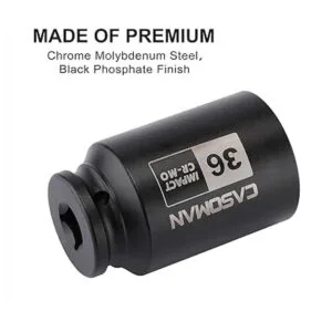 CASOMAN Enchufe de impacto CRMO de 12 pulgada x 1.417 in_5