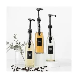 Black Minimalist Pantry Labels Coffee Bar Coffee Labels_3