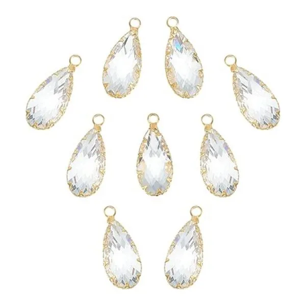 BENECREAT Colgantes de latón de cristal colgantes_1