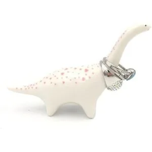 OYLZ Adorable soporte de anillo de cerámica con diseño de_1