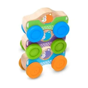 Melissa Doug Autos apilables de animales_5