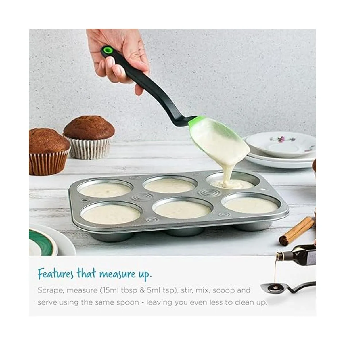Dreamfarm Supoon Cuchara de silicona antiadherente para_5