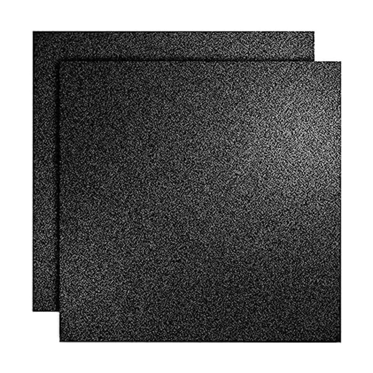 YINUOYOUJIA Papel de cartulina con purpurina negra 12_1