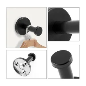 Cionyce 6 ganchos para toallas de baño de acero_3