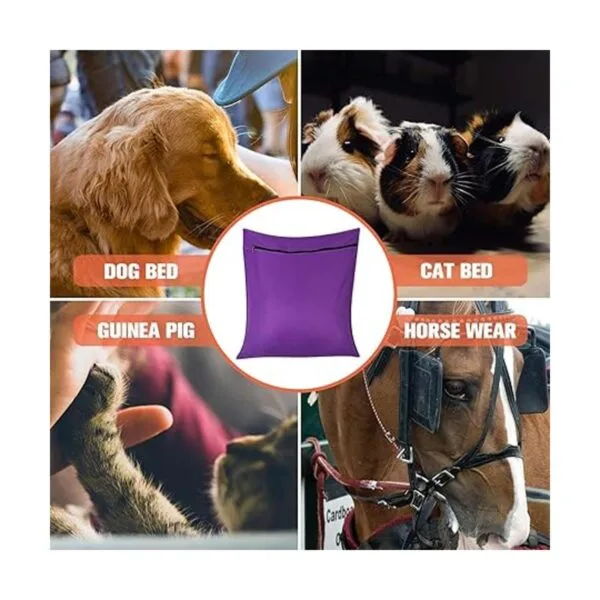 AUXSOUL 1 Pack Pet Laundry Bag Stops Pet Hair Blocking_4