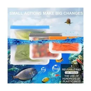 Paquete de 6 bolsas reutilizables para congelador aptas_7