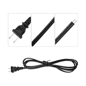 Paquete de 3 cables de lámpara con enchufe moldeado cable_2