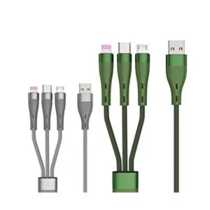 Cable de carga múltiple cable de carga trenzado de nailon_1