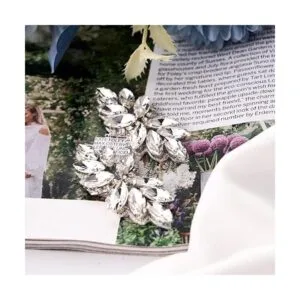 2 piezas de apliques de cristal de diamantes de imitación_3