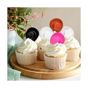 40 piezas de plástico mini sombreros de vaquero_3