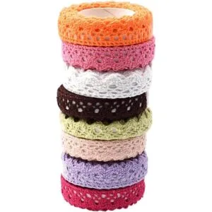 RayLineDo Cinta de encaje de algodón para decoración de_3