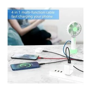 CHAFON Paquete de 2 cables de carga múltiple de 4 pies 4_4