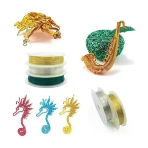 DaKuan 8 piezas de accesorios de joyería de bricolaje_4