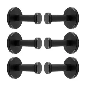 Cionyce 6 ganchos para toallas de baño de acero_7