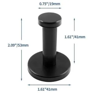 Cionyce 6 ganchos para toallas de baño de acero_2