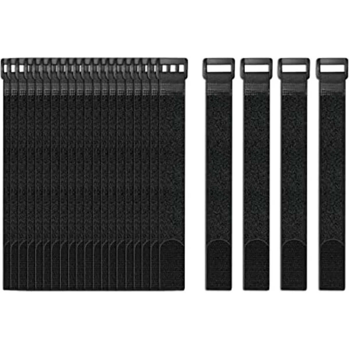 Correas de cable de fijación reutilizables paquete de 24_1