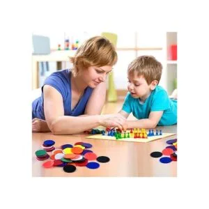 Coopay 10 colores de 115 pulgadas discos de aprendizaje_5