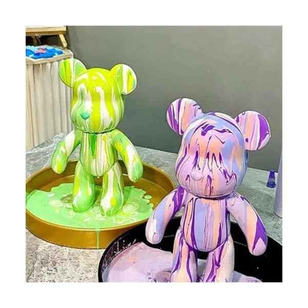 HANDA Juego de pintura de oso fluido para manualidades_7