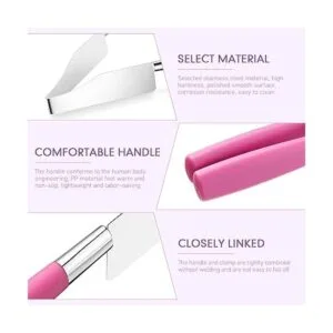 Cortador de tartas 2 piezas de acero inoxidable cortador_3