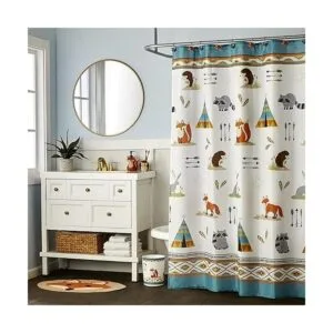 SKL Home Forest Animals Juego de ganchos para cortina de_5