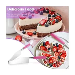 Cortador de tartas 2 piezas de acero inoxidable cortador_5