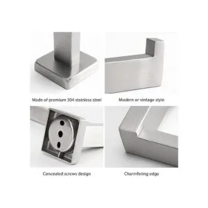 NearMoon Soporte cuadrado para papel higiénico de acero_3
