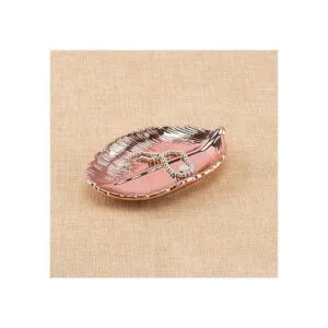 FairDeco Bandejas de cerámica galvanoplastia de hojas de_4