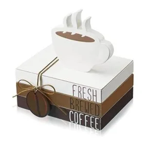4 piezas de decoración de barra de café mini letrero de_1