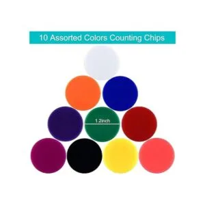 Coopay 10 colores de 115 pulgadas discos de aprendizaje_3