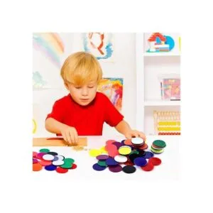 Coopay 10 colores de 115 pulgadas discos de aprendizaje_6