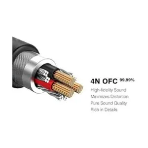 DUKABEL Cable divisor de auriculares largo 4 pies3.9_5