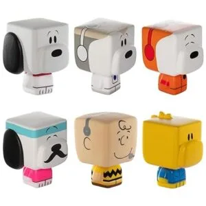 JINX Snoopy in Space Mobbins Juego de ciegas de juguete_2