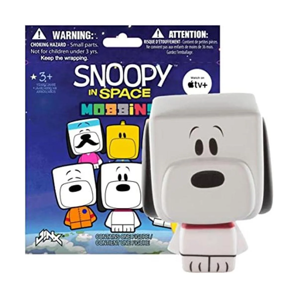 JINX Snoopy in Space Mobbins Juego de ciegas de juguete_1