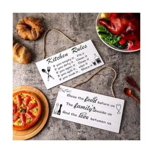 2 piezas de reglas de cocina decoración de pared moderna_3