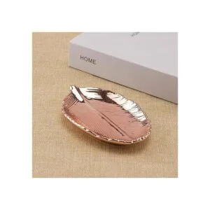 FairDeco Bandejas de cerámica galvanoplastia de hojas de_5