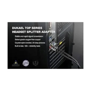 DUKABEL Cable divisor de auriculares largo 4 pies3.9_2