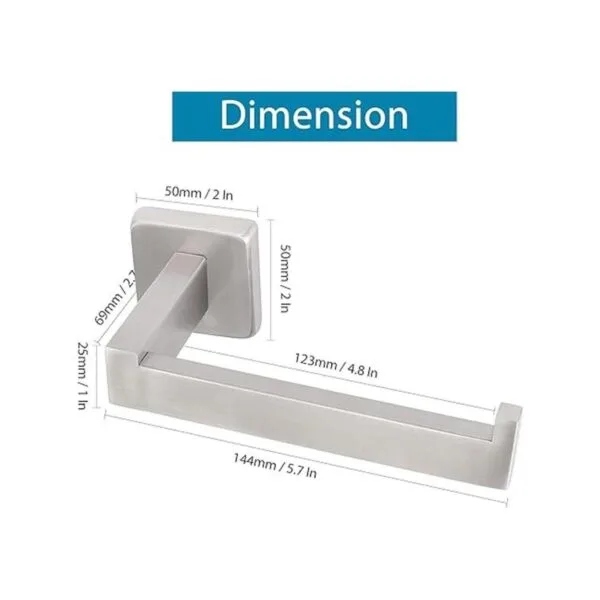 NearMoon Soporte cuadrado para papel higiénico de acero_5