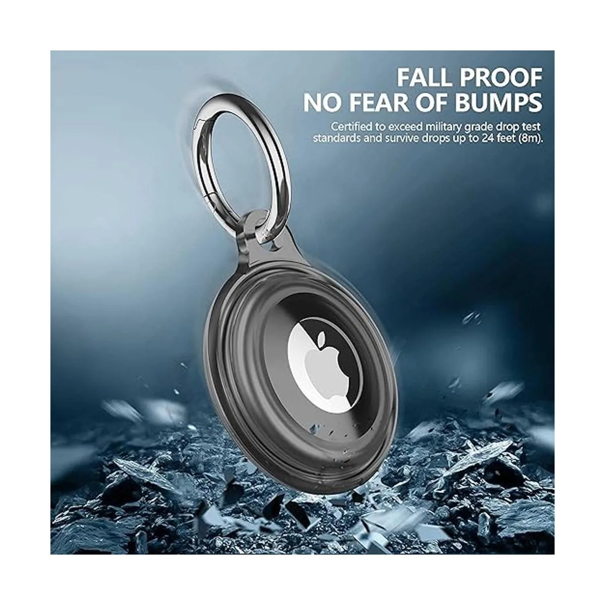 Paquete de 4 fundas impermeables IPX8 para AirTag con_4