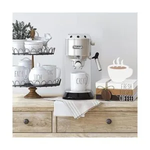 4 piezas de decoración de barra de café mini letrero de_5