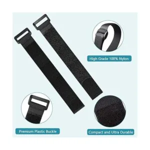 Correas de cable de fijación reutilizables paquete de 24_2