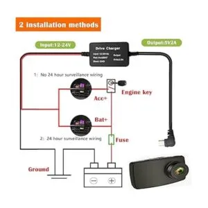 Aienxn Kit de cable duro para cámara de salpicadero kit_2