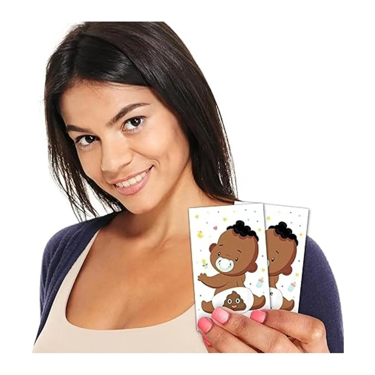 Juego de tarjetas de rifa para baby shower boletos de_4