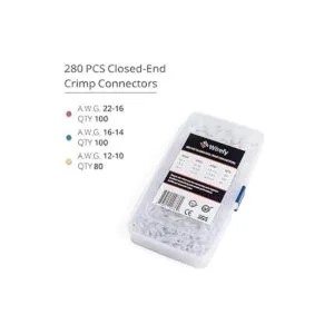 Wirefy 280 conectores de extremo cerrado para prensado_6