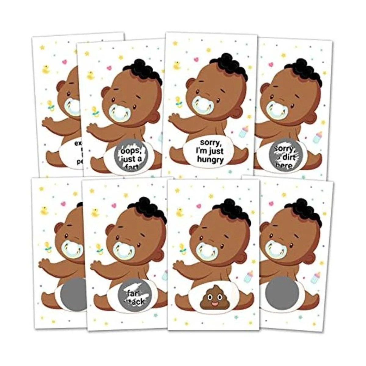 Juego de tarjetas de rifa para baby shower boletos de_1
