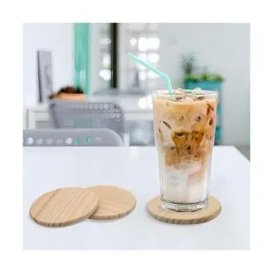 SIJDIEE 12 posavasos redondos de madera sin acabar_4