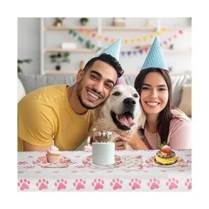 Decoraciones de cumpleaños para perros suministros de_4