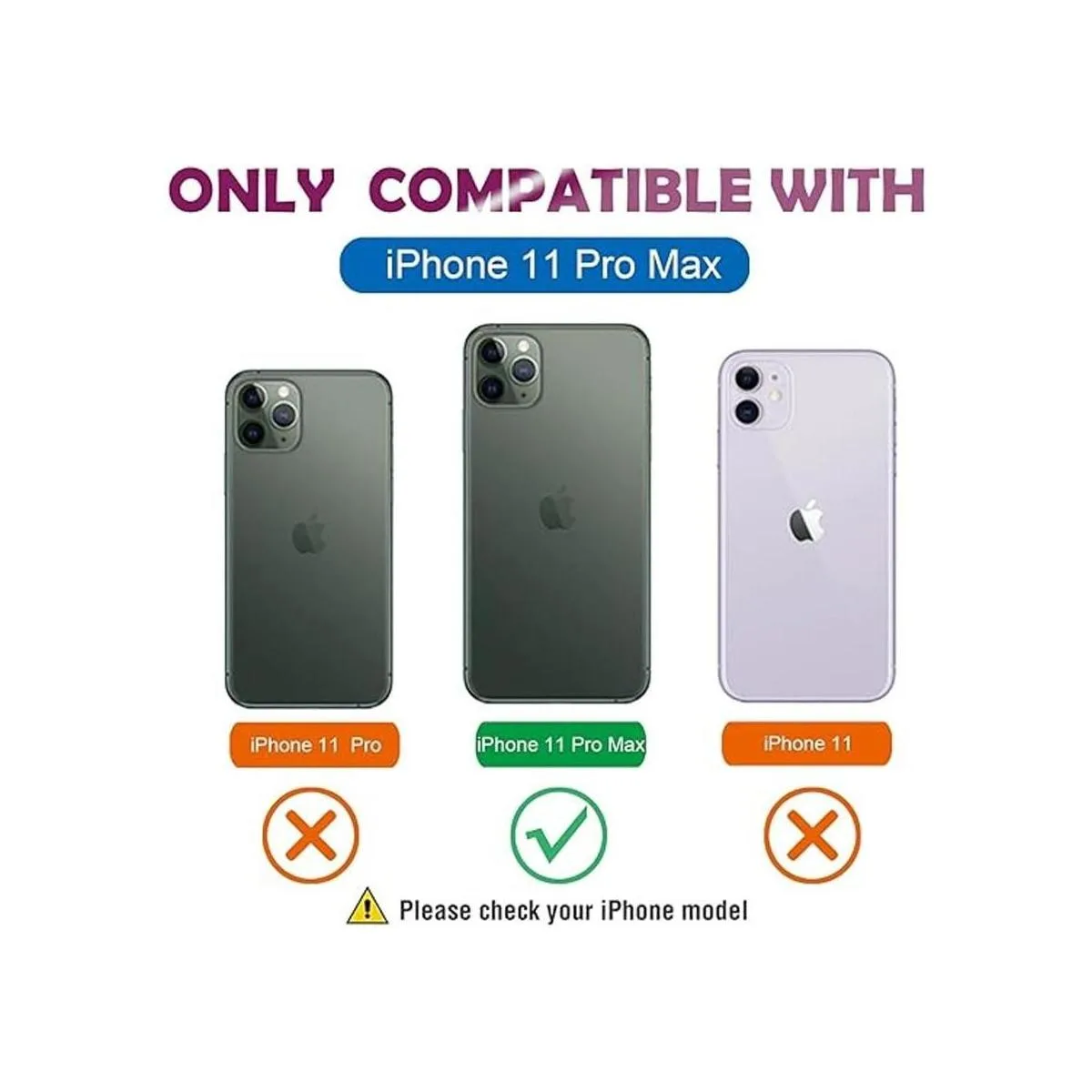 MGQILING Compatible for iPhone 11 Pro Max 6.5 Inch Bling_2