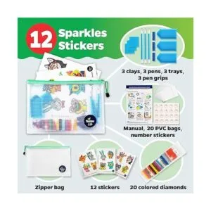 Halmolife Kits de calcomanías de pintura de diamantes 5D_2