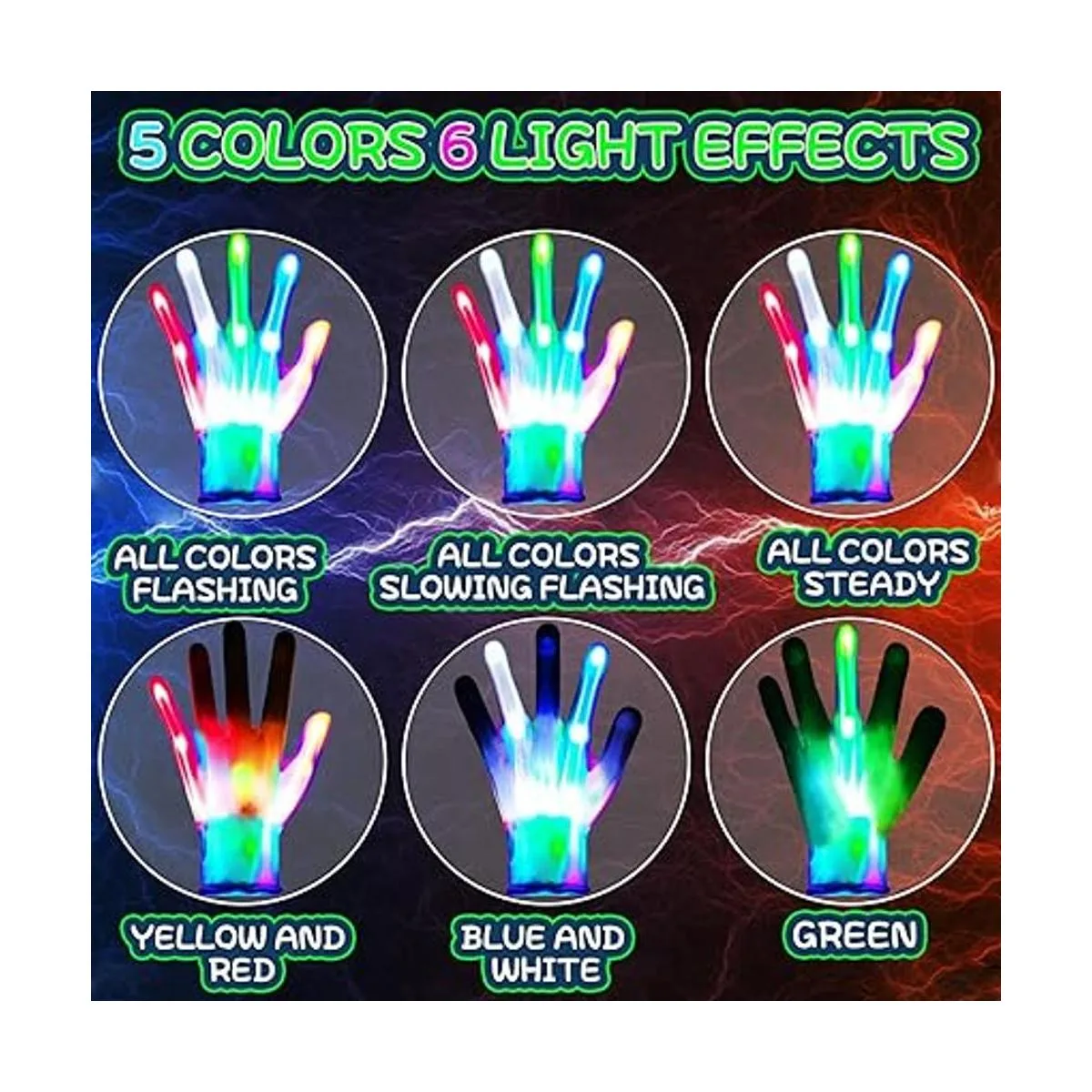 Viposoon Juguetes para adolescentes y niños guantes_2