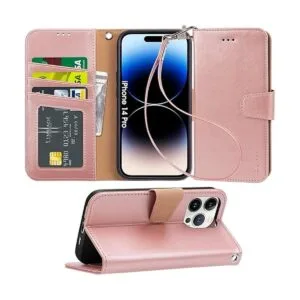 Arae Funda compatible con iPhone 14 Pro con tarjetero y_1